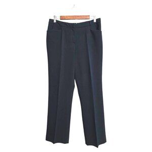 1.2.3 Paris Navy High Rise Straight Leg Ankle Dress Pants Sz 40 (Sz 8)